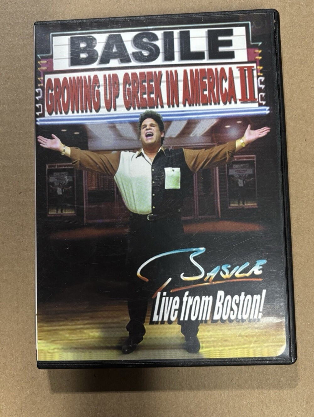 BASILE: GROWING UP GREEK IN AMERICA II - LIVE IN BOSTON PERFORMANCE DVD, CONCERT